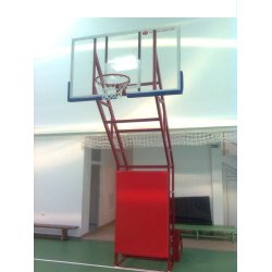 Стойка за баскетбол с решетъчна конструкция