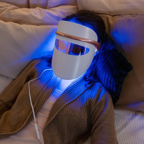 LED маска за лице inSPORTline Esgrima