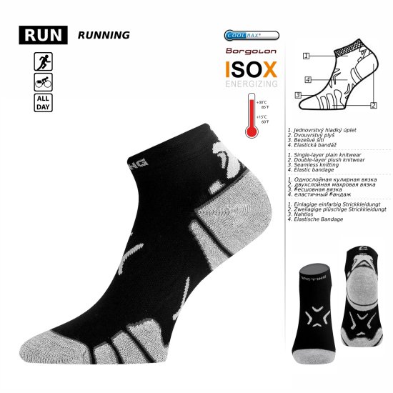 Чорапи за бягане LASTING RUN 901