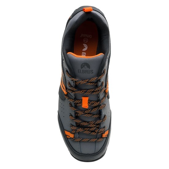 Мъжки ниски обувки ELBRUS Togato, Сив/Оранжев