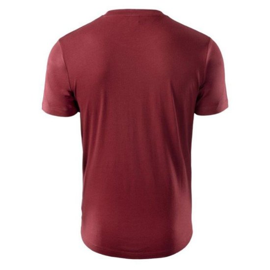 Мъжка тениска HI-TEC Lore - бордо