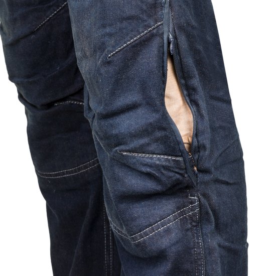 Мъжки мото панталон W-TEC Pawted, Тъмносин