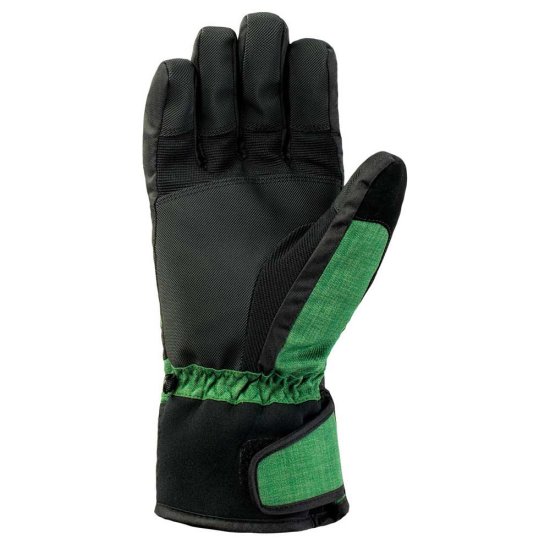 Мъжки зимни ръкавици IGUANA Richer - Зелен - Черен