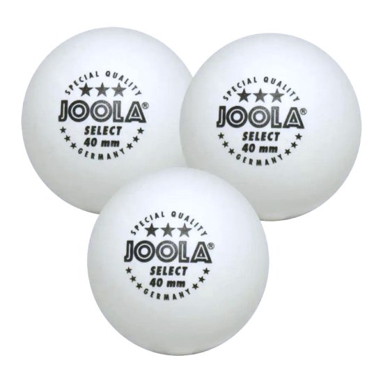 Топчета за тенис на маса JOOLA Select***, 3 бр.
