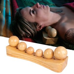 Дървен масажор за тяло inSPORTline Anavi