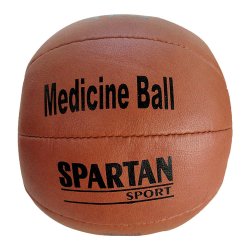 Кожена медицинска топка SPARTAN 3 кг