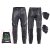 Кожен мото панталон W-TEC Vilglen, Черен