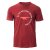 Мъжка тениска HI-TEC Noel - червен