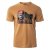 Мъжка тениска HI-TEC Vendro - светлокафяв
