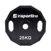 Комплект олимпийски гумирани тежести inSPORTline Ruberton 1.25-25 кг