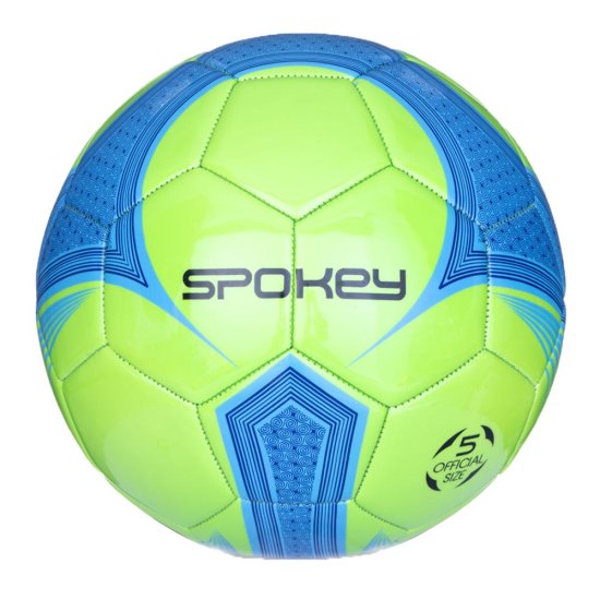 Футболна топка SPOKEY Velocity Shinout, Син / Зелен