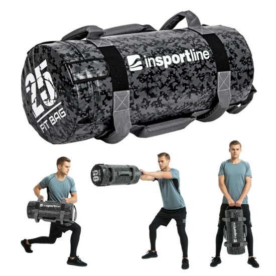 Тренировъчна торба inSPORTline Fitbag Camu 25 кг