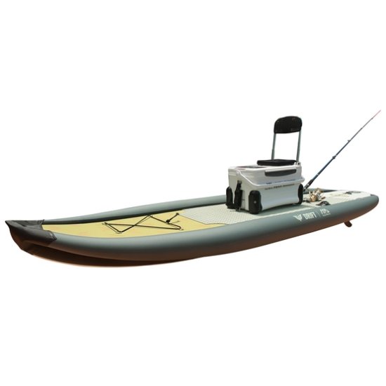 Надуваем SUP борд Aqua Marina Drift Fishing 330