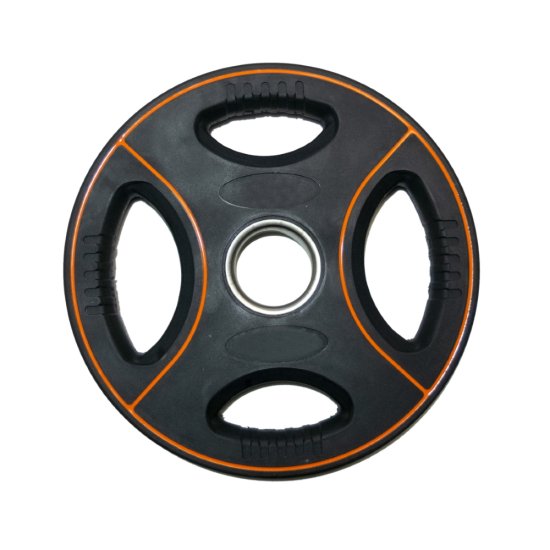 Чугунен диск с гумено покритие SPARTAN 2 x 10кг/30мм