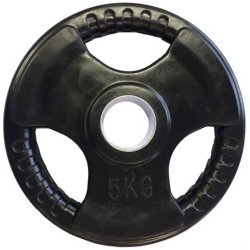 Чугунен диск с гумено покритие SPARTAN 2 x 5кг/50мм