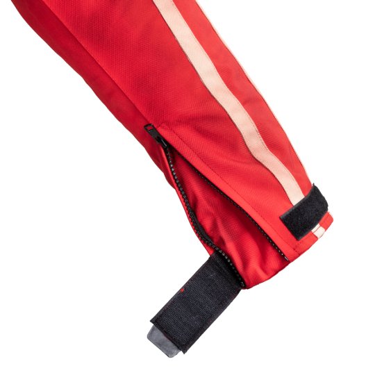 Мъжко текстилно мото яке W-TEC Patriot Red, Червен