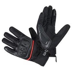 Мото ръкавици W-TEC Airomax - Черен - Червен
