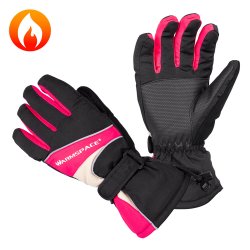 Ръкавици с подгряване W-TEC Boubin - Червен