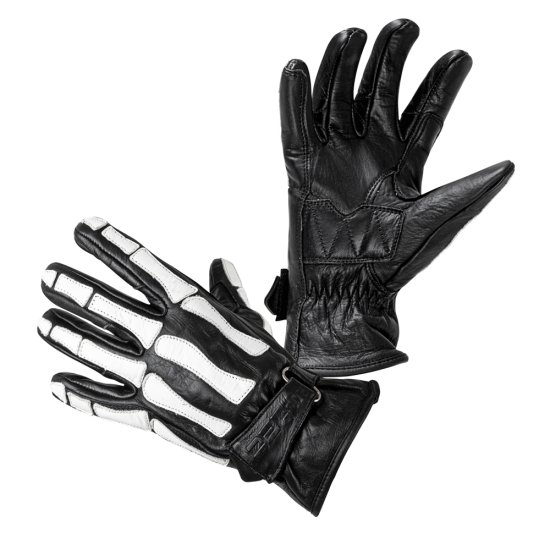 Мото ръкавици W-TEC Classic - Черен/Червен