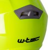 Каска за мотор W-TEC V158 - Жълт/флуоресцент 