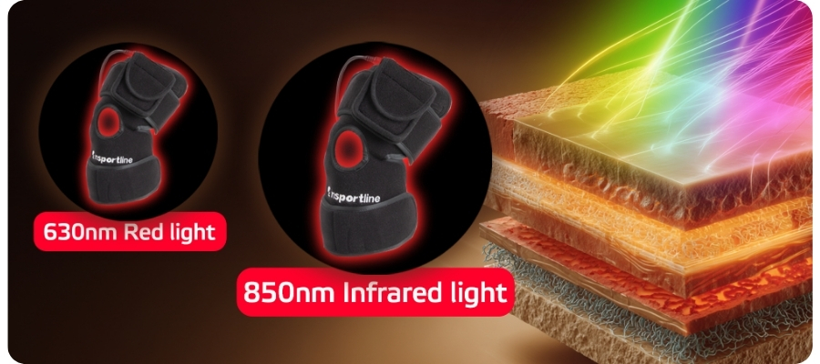 Нагряваща наколенка inSPORTline Infracor Knee