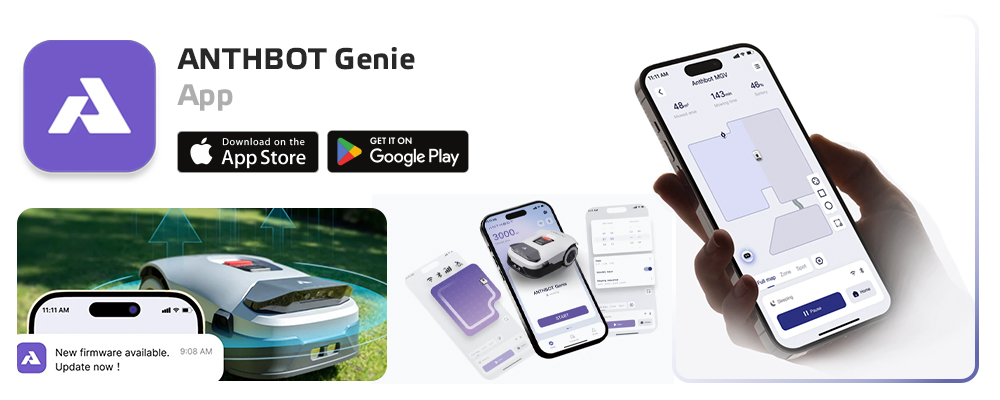 Роботизирана косачка за трева Anthbot Genie