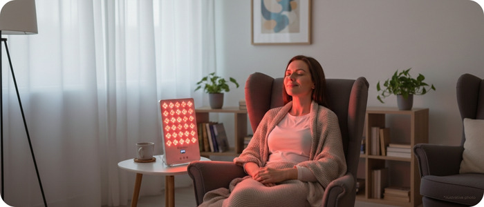 Панел за светлинна терапия inSPORTline Veluni - 4x30 LED - Бял