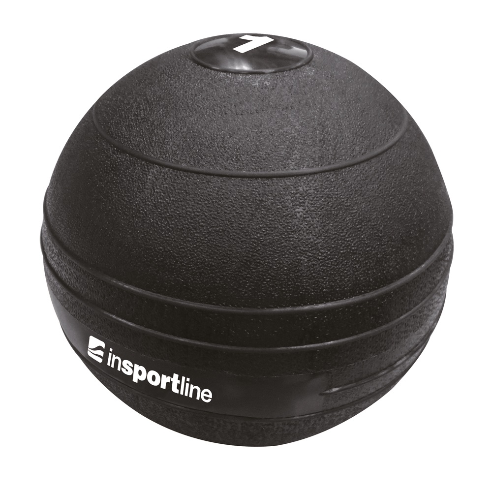 Медицинска топка inSPORTline Slam Ball 1 кг